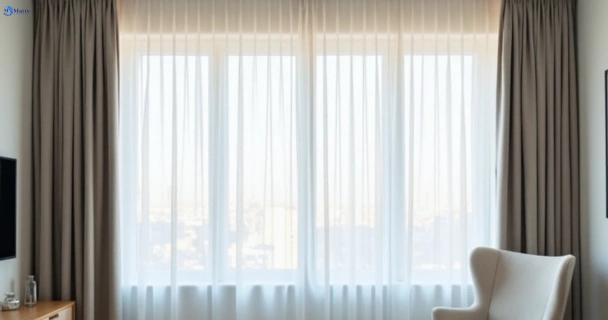 Restored vibrant drapes in moores-pocket QLD after Matty Curtain Cleaning