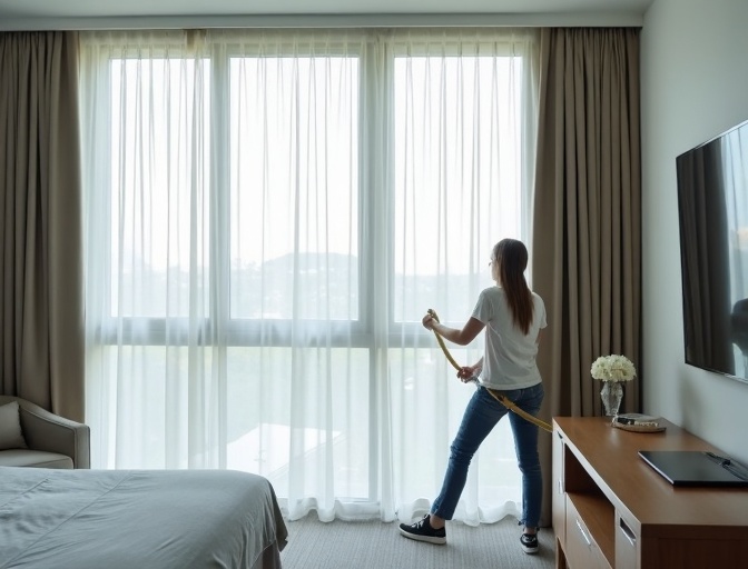 Moores Pocket Sheer Curtain Cleaning